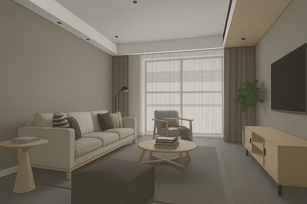 SketchUp antes - modelo 3D básico